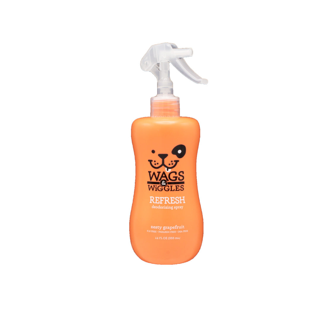 Spray Desodorante Para Perros Wags & Wiggles, Aroma A Limpio Y Fresco. 355 mL