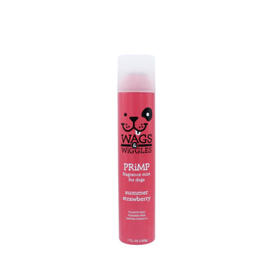 Spray de fragancia para perros Wags & Wiggles, elimina olores dejando un aroma a fresa. 198 g