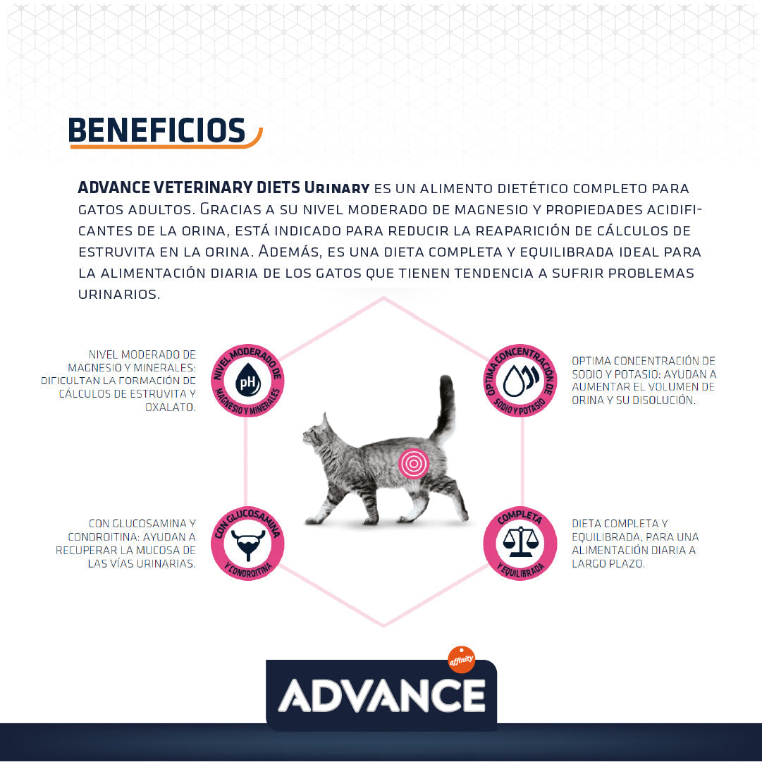 Advance Veterinary Diets Urinary Alimento para Gato con Problemas Urinarios