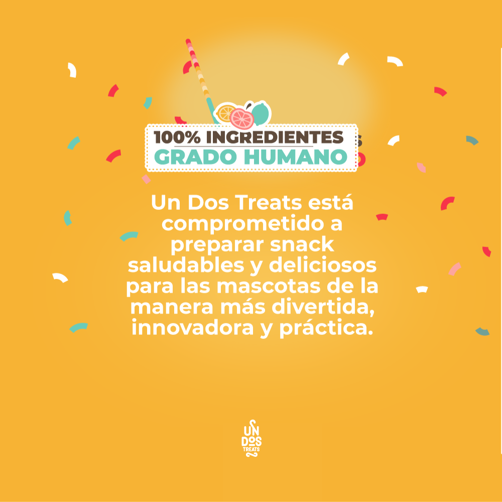 Un dos Treats Baked Biscuits Piñata Galletas Horneadas- Sabor Pescado y Citricos 5.5 oz