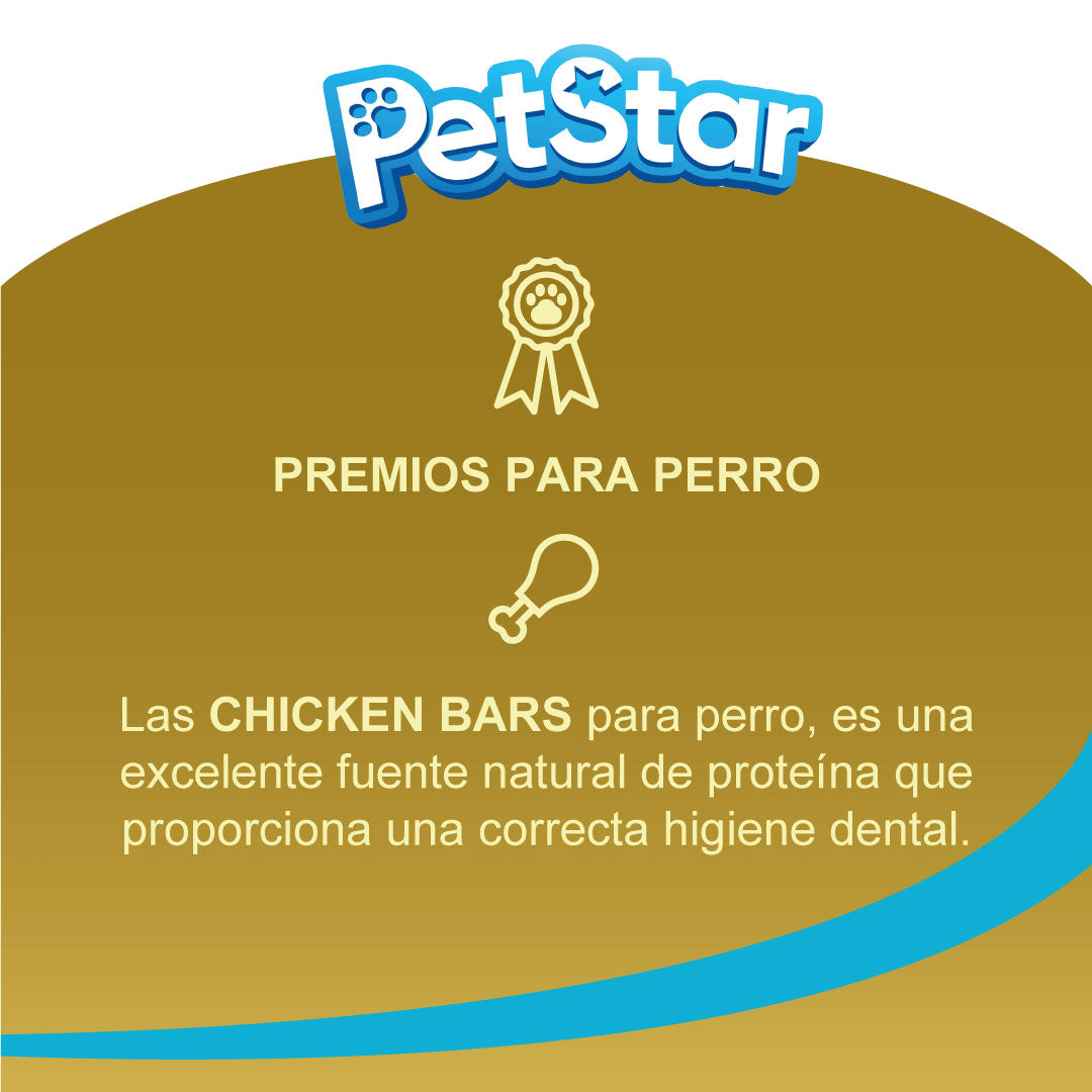 Premios para perro Chicken Bars True Bites