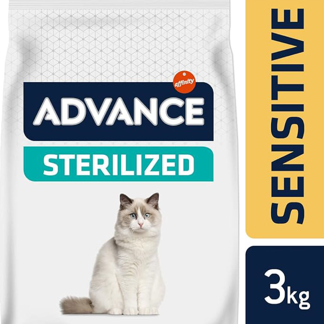 Advance Sensitive Salmón para Gatos Esterilizados, 3kg