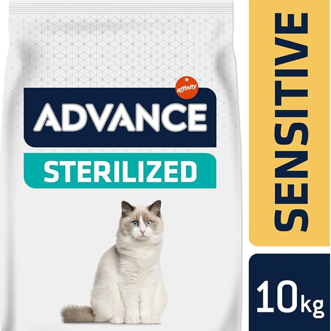 Advance Sensitive Salmón para Gatos Esterilizados, 10kg