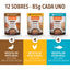 Alimento Húmedo Healthy Cravings Para Gato, Pack 12 sobres de 85 g