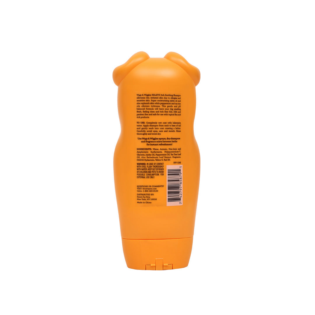 Shampoo Contra La Picazón Y El Rascado Para Perros Wags & Wiggles. 473 mL