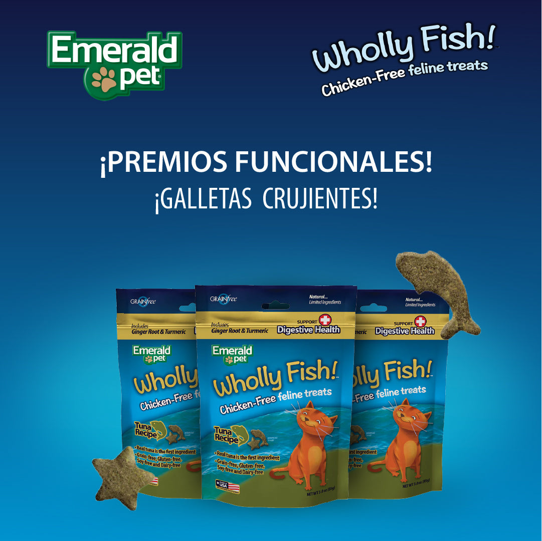 Premios Digestivos Wholly Fish Digestive Health Atún