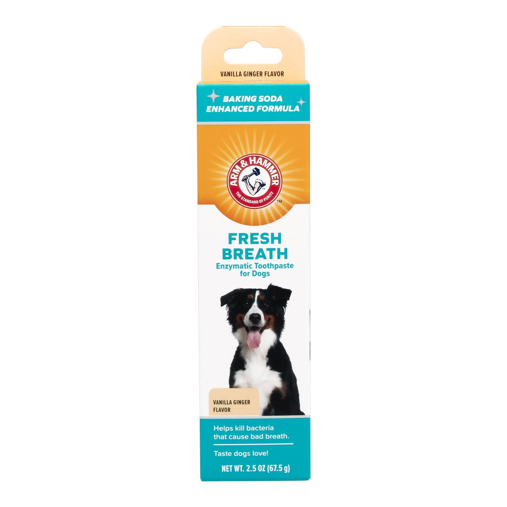 Arm & Hammer Pasta Dental para Perro Sabor Vainilla con Bicarbonato de Sodio, Elimina Mal Olor, 1pza