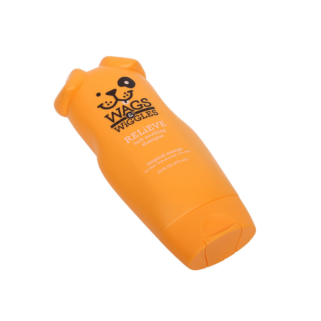 Shampoo Contra La Picazón Y El Rascado Para Perros Wags & Wiggles. 473 mL