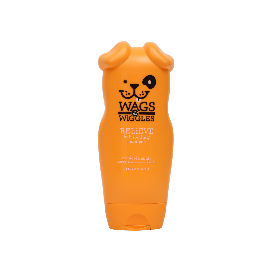 Shampoo Contra La Picazón Y El Rascado Para Perros Wags & Wiggles. 473 mL