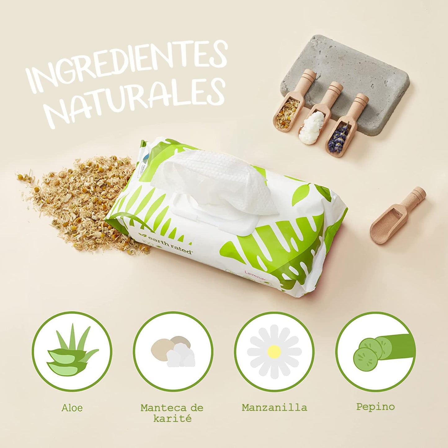 Toallitas Húmedas para Perros, Hipoalergénicas y Libres de Parabenos, Aroma Lavanda con 100 pzs