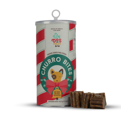 Churro Bites Premios suaves para perros con sabor a churro