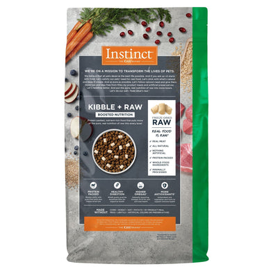 Instinct Raw Boost de Cordero con Granos y Avena para Perros 9.07 kg