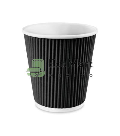 Vaso Negro Térmico 10 Oz Papel