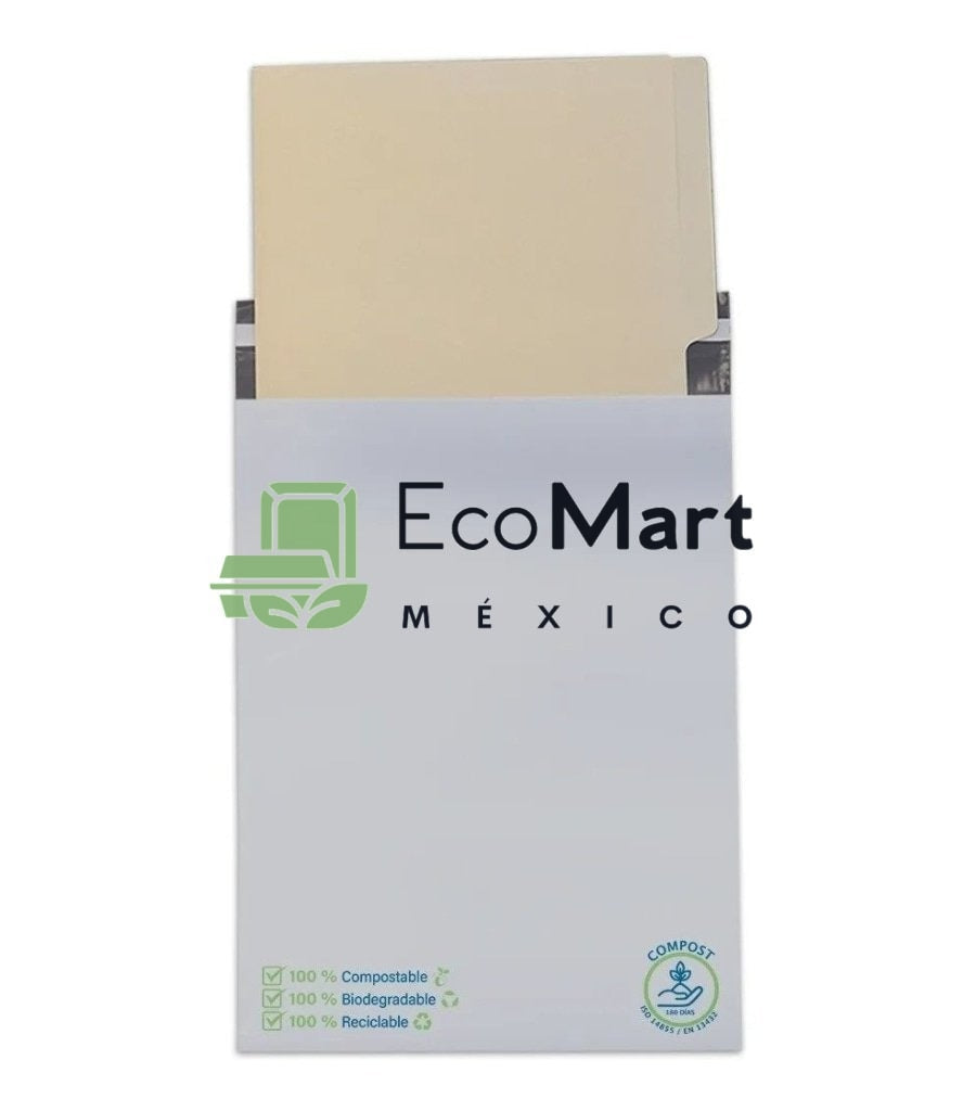 Biosobres compostables para envíos - Eco Mart México