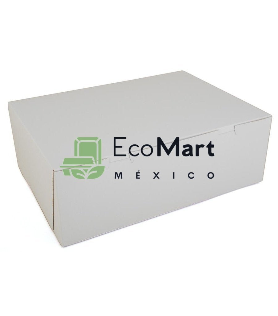 CAJA BLANCA PASTEL 36X26 - Eco Mart México