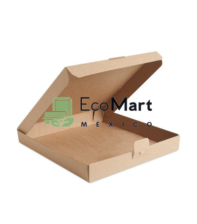 Caja Cartón Kraft Pizza - Eco Mart México