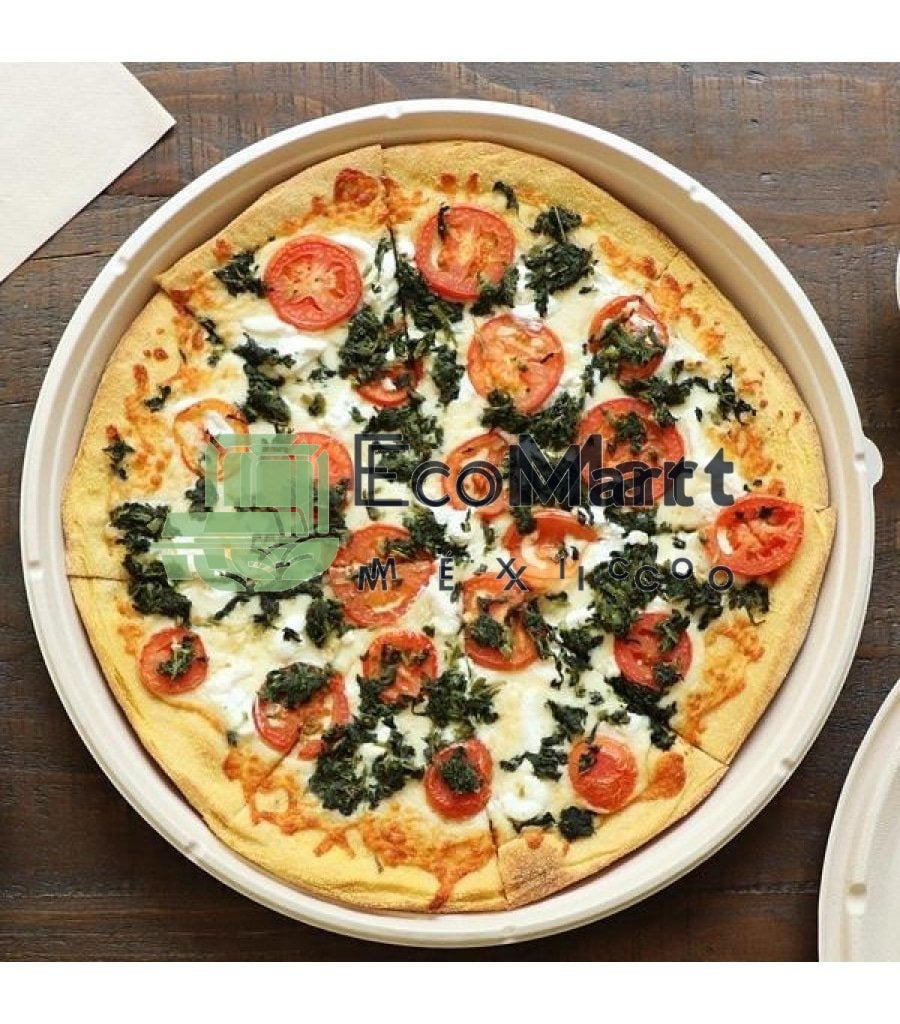 CAJA PIZZA 12´´ Bagazo de Trigo - Eco Mart México