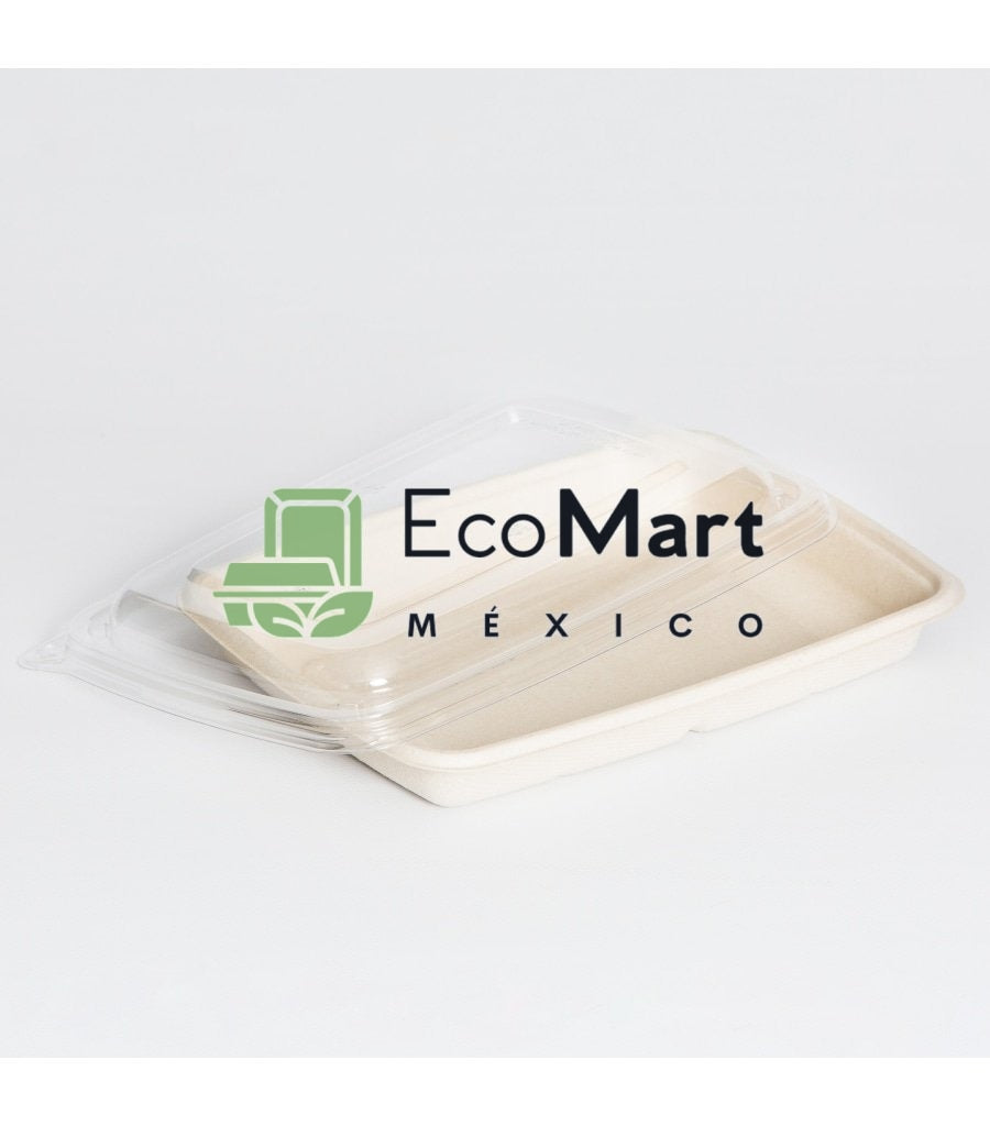 COMBO CHAROLA 9X6 24 OZ X300 PIEZAS - Eco Mart México