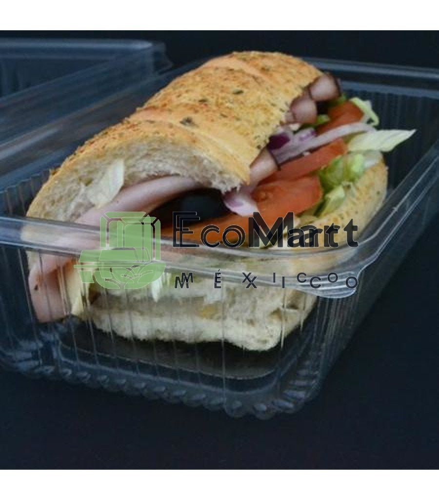 Contenedor PLA 9X5X3 Rectangular - Eco Mart México