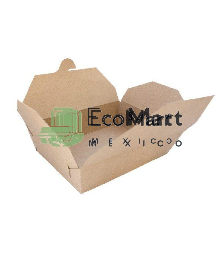 KRAFT BOX TO GO 60 OZ X500 PIEZAS - Eco Mart México