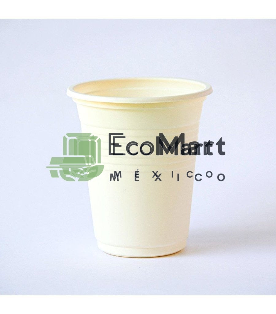 Vaso Fécula de Maíz a Granel - 8 oz Biodegradable - Eco Mart México